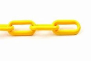 Plastic Chain 6mm 1-1/2" X 50 Ft - Yellow - Bild 1 von 2