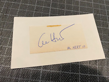 1969 AL HIRT NEW ORLEANS MUSICIAN SIGNED  CUT ON INDEX CARD