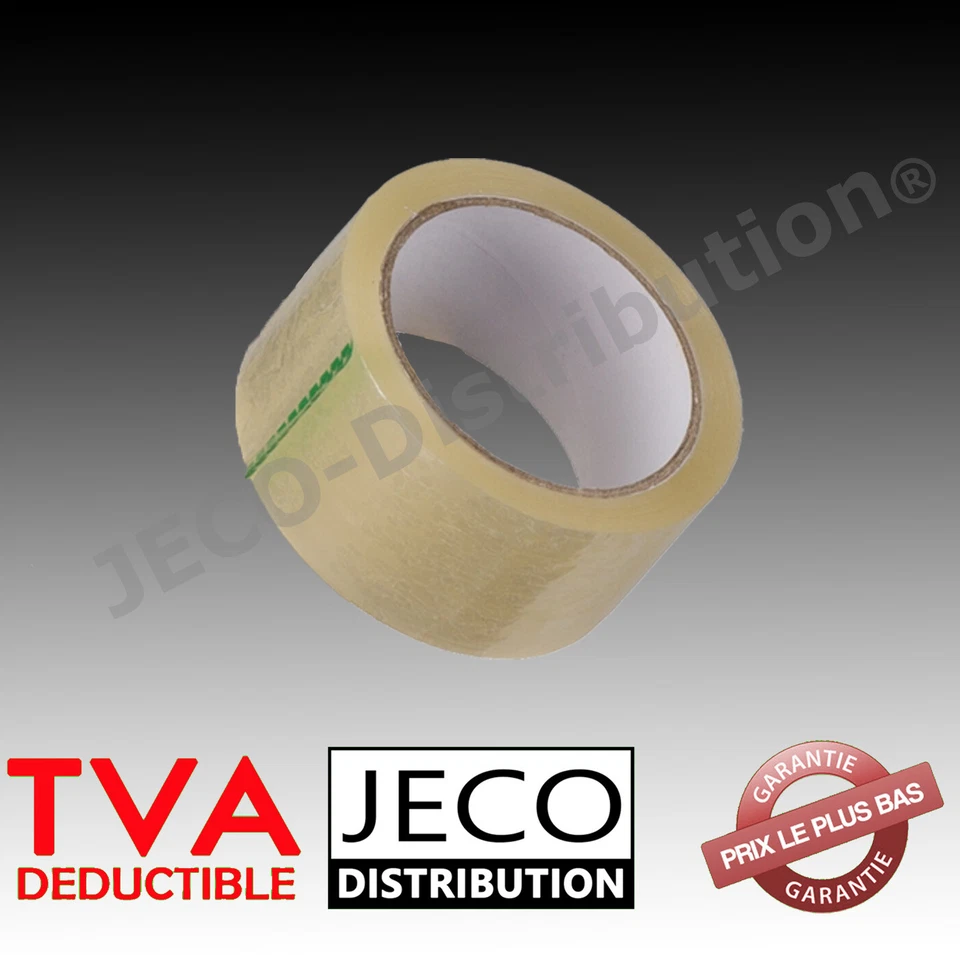 LOTS ROULEAUX SCOTCHS TRANSPARENT EMBALLAGE CARTON RUBAN ADHESIF 66 Mètres