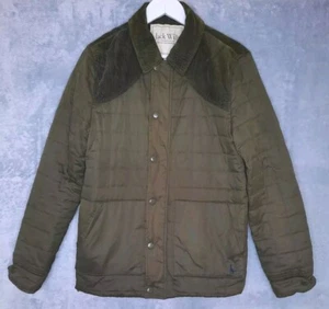 Jack Wills Giacca/Cappotto Trapuntato Verde - Cordone - Small - Foto 1 di 14