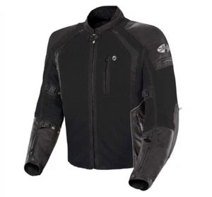 Chaqueta de calle Joe Rocket Phoenix Ion malla negra para motocicleta talla pequeña - Imagen 1 de 23