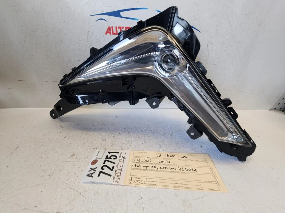 Luz antiniebla LED conductor izquierdo OEM AX72751 LEXUS LX570 LX 570 2016 2019 20 2021 Foto 1 de 4