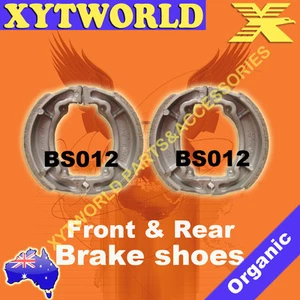 FRONT REAR Brake Shoes for KAWASAKI KE 100 1979-92 1993 1994 1995 1996 1997 1998 - Picture 1 of 1