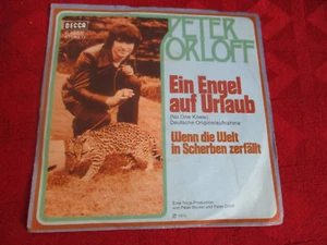 7" 45rpm PETER ORLOFF Ein Engel auf Urlaub (No One Knew) GER Aufnahme PROMO 1974 - Picture 1 of 1