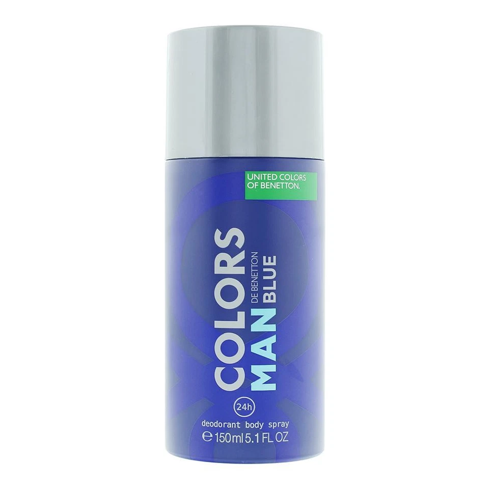 Desodorante en spray Benetton Colors De Benetton azul 150 ml para hombre Foto 1 de 1