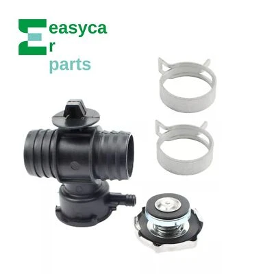 Engine Coolant Filler Neck W/Clamps for 2008-2012 Dodge Caliber Avenger - Image 1 of 4