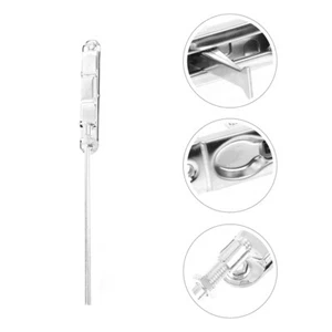 Double Door Bolt Flush Bolts Stainless Steel Fire Latch Locks for Doors - Picture 1 of 12