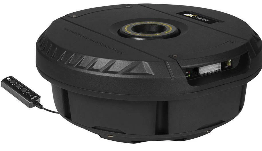 ESX V-1100A - 28cm Aktiver Reserveradsubwoofer - Bild 1 von 1