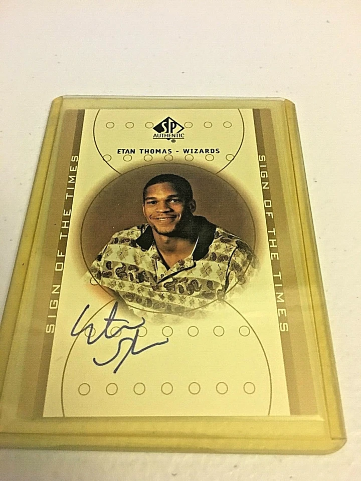 2001 SP Authentic Sign of the Times ETAN THOMAS auto - Image 1 of 1