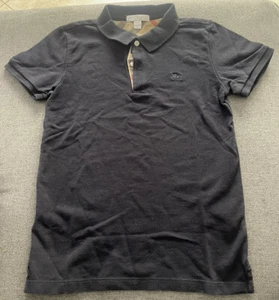 Burberry Children Toddler Navy Polo Shirt Size 10Y - Picture 1 of 6