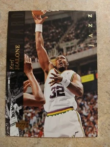 1994 Upper Deck Karl Malone #152 Electric Gold SSP Utah Jazz - Picture 1 of 2