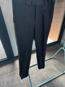 Jeff Banks Grey Dark Fleck Trousers Long - Picture 1 of 7
