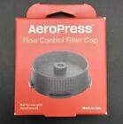 New, Black, AEROPRESS Flow Control Filter Cap, No Drip Cap, Not for Aeropress XL