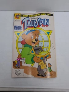 Talespin #2 Comic 1991 Walt Disney Limited Series Take Off Baloo Kit Shere Khan - Picture 1 of 8