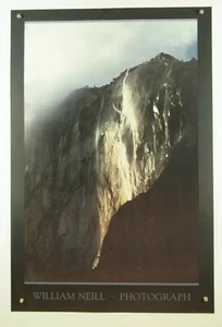 WILLIAM NEILL Horsetail Falls, Yosemite waterfall high quality photo print 24x36 - Picture 1 of 9