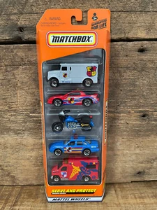 1999 Matchbox Serve and Protect 5-Pack Gift Set Mattel Wheels #96726 New In Box - Picture 1 of 6