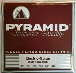 Pyramid Nickel Plated Electric Guitar Strings Blues/Jazz Rock 11-48 - Picture 1 of 2