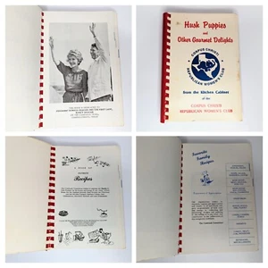 Hush Puppies and Other Gourmet Delights Cookbook 1984 Corpus Christi Republican - Picture 1 of 7
