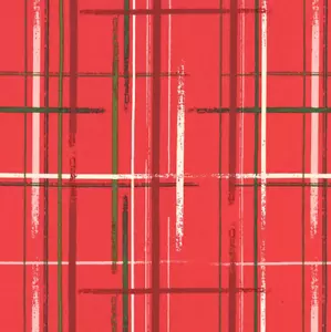 Good News Great Joy Plaid Red White Green Fancy That Design Moda By the Yard - Picture 1 of 1