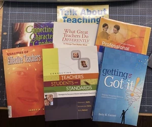 Lot of 7 Teaching books - Danielson, Garner, Whitaker, Reeves, Stronge... - Bild 1 von 18
