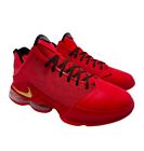 Nike Lebron 19 University Red Crimson Black Gold DO9829-600 New Men’s Size 12