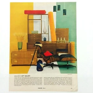 MCM Decor 1958 Furnishings Lord & Taylor Trendy Herman Miller Peter Dimitri Pic - Picture 1 of 4