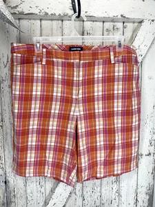 Lands' End mehrfarbige Damenshorts Übergröße 18W Strand adrette Sommer - Bild 1 von 4