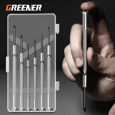6PC Screwdriver Set Kit For Clock Watch Repair - Image 1 of 4