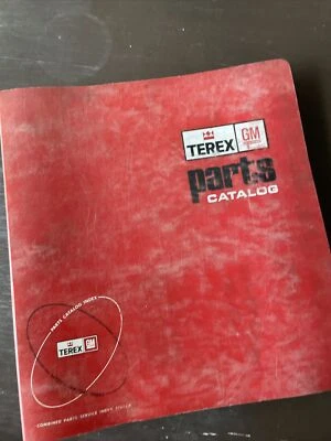 TEREX 82-20 AA TRACTOR Parts Manual book catalog list spare bulldozer shop guide - Image 1 of 4