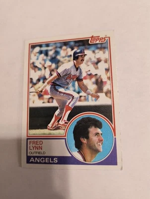 FRED LYNN 1983 TOPPS #520 FREE SHIPPING - Image 1 of 2