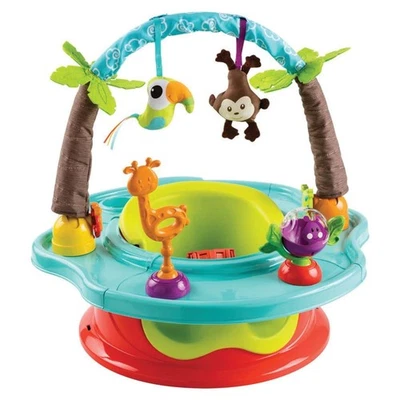 Summer by Bright Starts Deluxe SuperSeat, Wild Safari, divertente baby safari  - Immagine 1 di 4