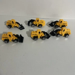 Lot Of 6 Toy Bulldozers And Excavators - Picture 1 of 7