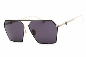 Gafas de sol PHILIPP PLEIN SPP076M 0301 marco dorado negro gris degradado lentes 66 mm - Imagen 1 de 4