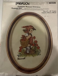 Punto de Cruz Exquisito Costura Vintage Hummel Paragon Campesina Niña Kit 0232R - Imagen 1 de 6