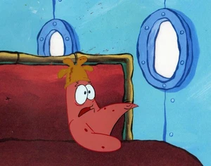 PREZZO DI VENDITA FAVOLOSO! SPONGEBOB Produzione cel da "ROCK BOTTOM" #10636 - Foto 1 di 5