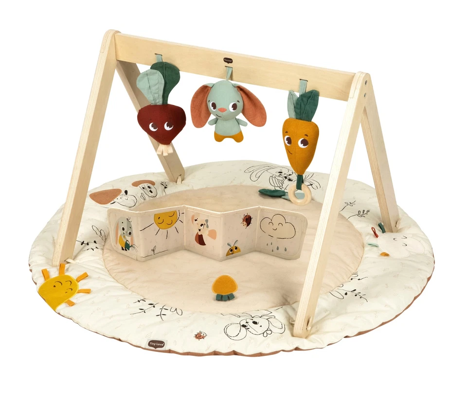 Tiny Love Luxe Developmental Gymini, Beige Foto 1 de 4