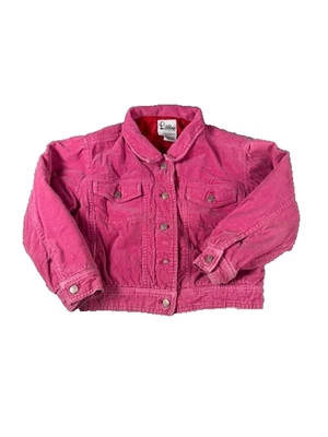 Chaqueta con botones de pana forrada rosa Lilly Pulitzer talla 6 Foto 1 de 4