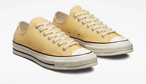 Nuevo Converse Chuck Taylor Low Top Amarillo Unisex Hombre-7 Mujer-9 Zapatos De Colección - Imagen 1 de 6