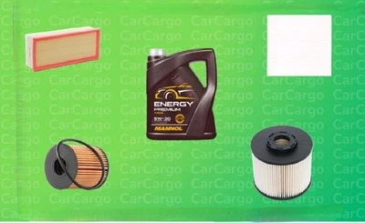 Kit de servicio Bosch Citroen Dispatch 2.0 DW10C 2015 aceite cabina aire combustible, aceite 5LT Foto 1 de 2