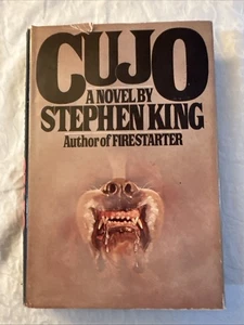 Cujo by Stephen King (1981, Hardcover) 3rd Print - - Picture 1 of 11