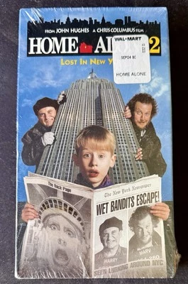 Home Alone 2: Lost in New York (VHS,1992) New, Sealed Comedy Macaulay Culkin - Image 1 of 2