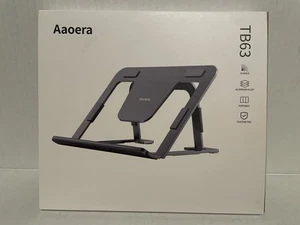 Aaorea Metal Tablet Stand -8 Adjustable Angles- Portable - New In Box - Picture 1 of 4