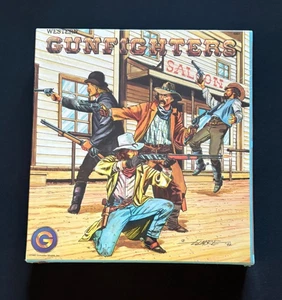 Vintage 1992 Grenadier Models WESTERN GUNFIGHTERS Lead Miniatures Set NEW SEALED - Picture 1 of 6