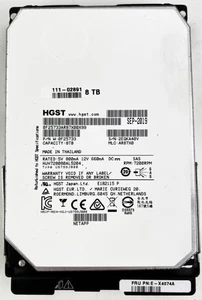 Netapp E-X4074A 8 To 12 Go NL-SAS W/DE6600 PLATEAU excellent état - Photo 1/3