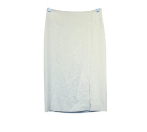 MM Lafleur Womens Pencil Skirt Sage Green Stretch Fabric Size 2 - Picture 1 of 7