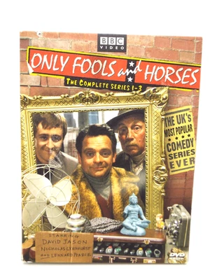 Only Fools and Horses: the Complete Series 1-3 (4-DVD Boxed Set)  BBC Video ~ LN - Imagem 1 de 4