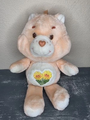 Vintage Kenner 1983 Care Bears 13" FRIEND Bear Plush Orange Bear - Image 1 of 4