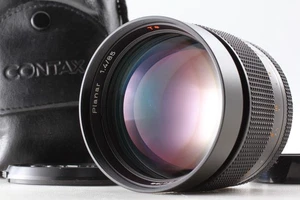 NEAR MINT IN Case Contax Carl Zeiss Planar T* 85mm f1.4 Lens AEG C/Y From JAPAN - Picture 1 of 8