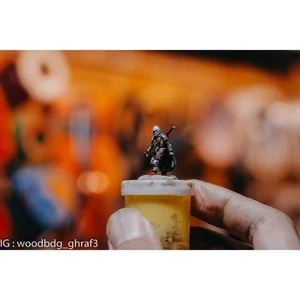 Mandalorian Style Miniature Figure HO Scale 1:87 Diorama Accessory Special GIFT - Picture 1 of 4