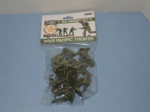 Austin Miniatures US Marines WWII Pacific Theater Set of 12 AM002 - Picture 1 of 5